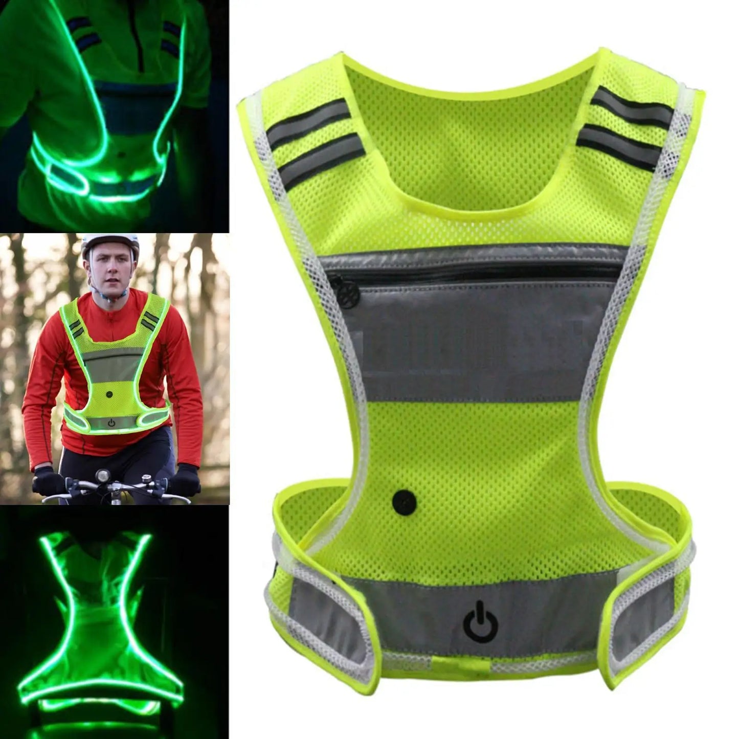 NightRide – Gilet LED de Sécurité