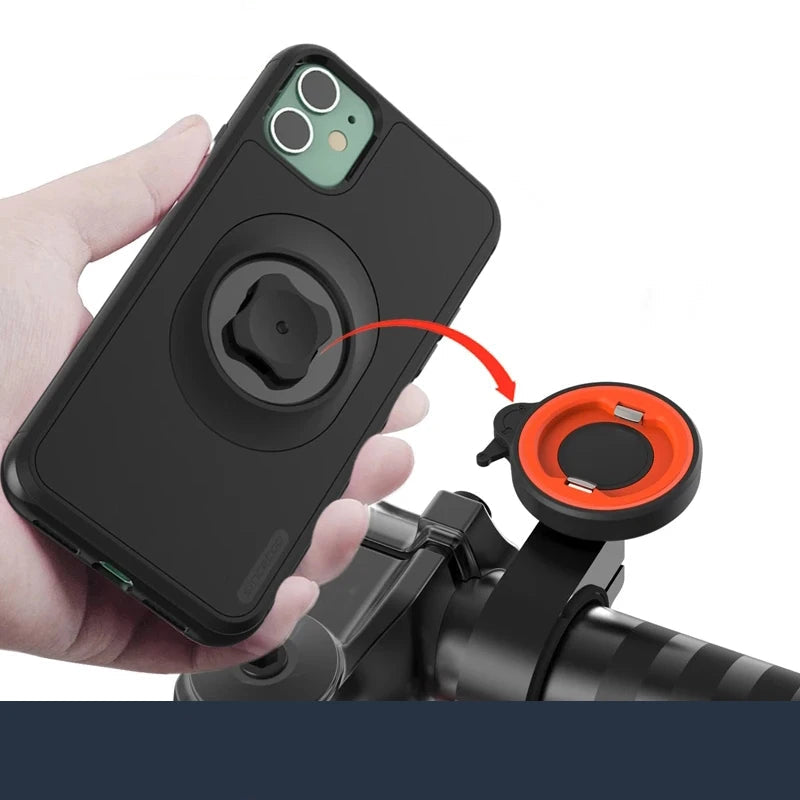 RideLock – Coque Smartphone avec Support Guidon